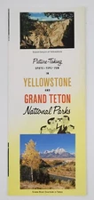 1970 Yellowstone Grand Teton Parks Picture Taking Tips Vintage Travel Brochure