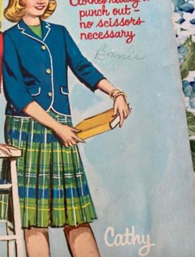 Patty Duke Paper Dolls TV Show Vintage Whitman 1964 Used Original eBay