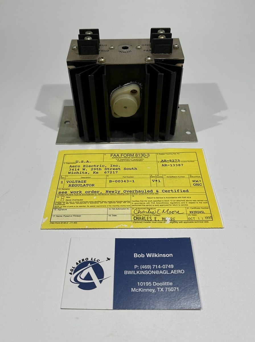 P/N: B-00343-1 Lamar Voltage Regulator | eBay