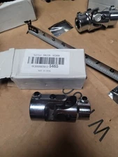 Steering U Joint 1" DD X 3/4" DD Single Steering Shaft U Joint Coupling Chrome