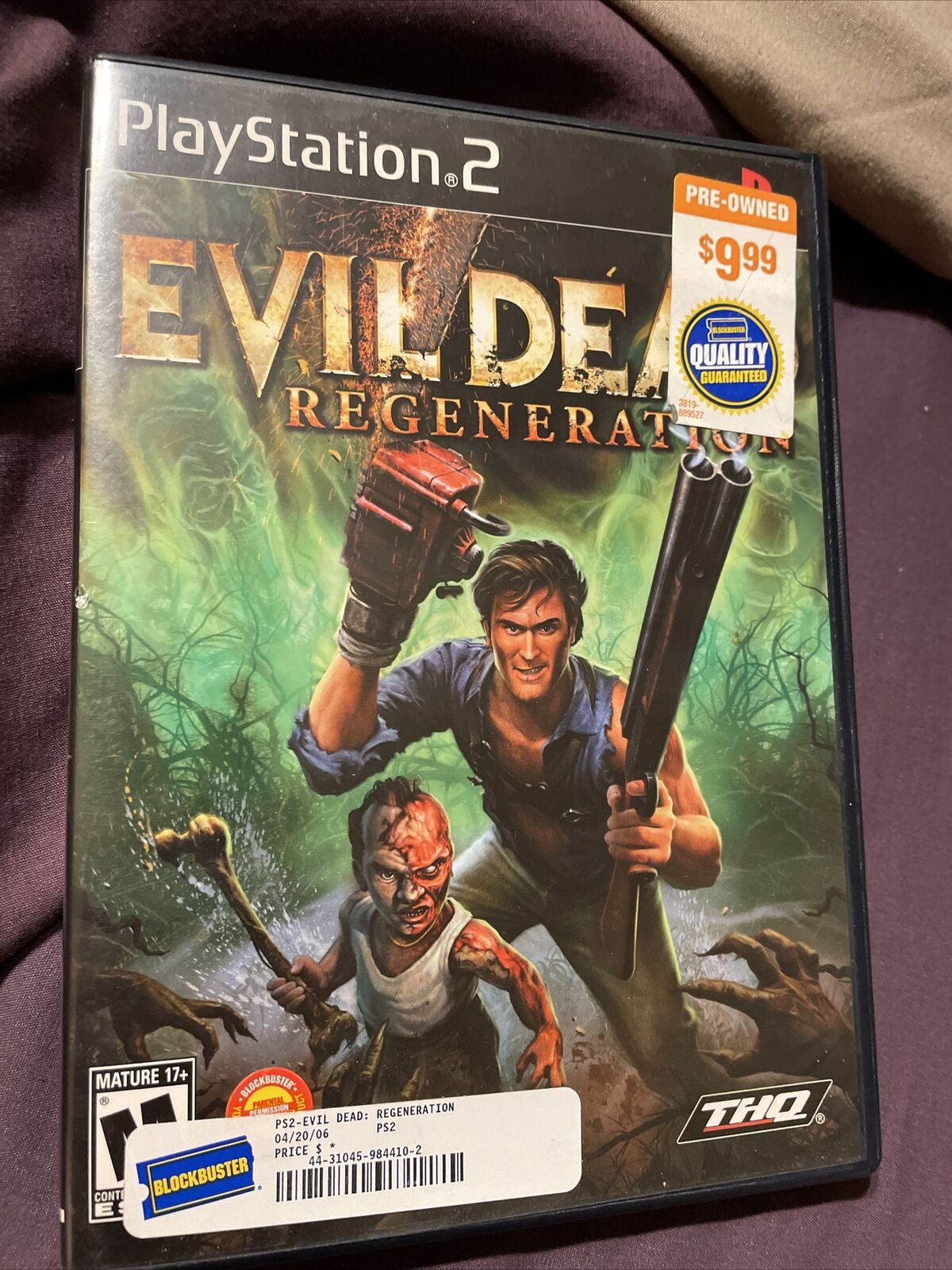 Evil Dead: Regeneration (PS2) - The Cover Project