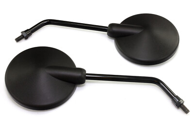 Spiegel Paar schwarz E- geprüft für MBK CW 50 Booster Road Yamaha CW 50 R BWS