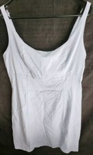 Urban Outfitters Blue Mini Tank Dress Denim Womans Size Large Adjustable Straps