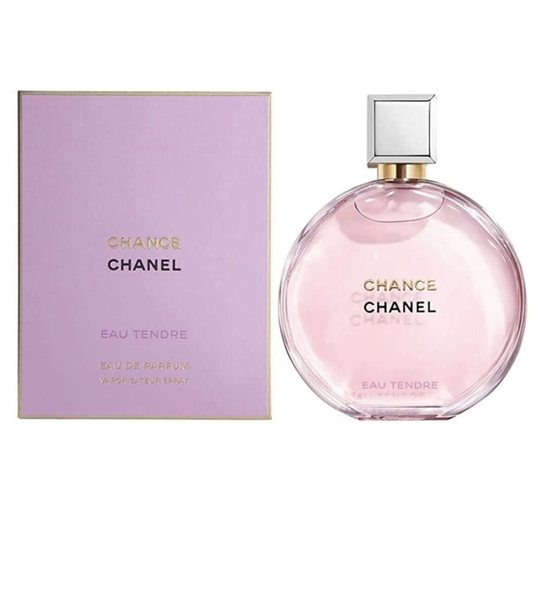 CHANCE EAU TENDRE by Chanel Eau de Parfum Edp 3.4 oz / 100 ml NEW IN SEALED  BOX