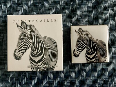 New Authentic Chantecaille Luminescent Eye Shade #ZEBRA 0.08oz
