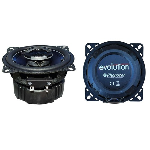 ALTOPARLANTI PHONOCAR EVOLUTION 02610 a 2 vie 4" diametro portiere sportelli - Foto 2 di 10
