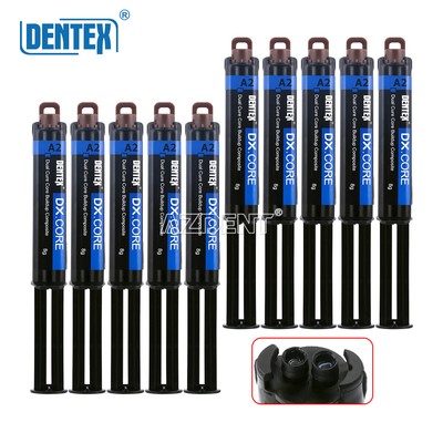 USA Dental Dual Cure Flowable Composite Resin Core Build Up A2 8g/Syringe DENTEX