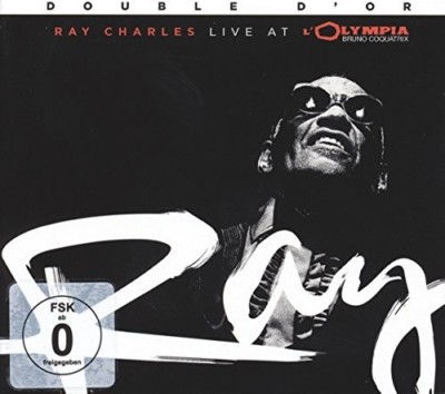 RAY CHARLES - LIVE AT THE OLYMPIA  CD + DVD NEU 