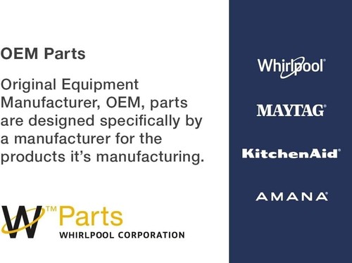Whirlpool Genuine WPW10503548 Retainer, Black - Picture 3 of 3