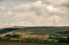 PHOTO  WINTER HILL TV TRANSMITTER WINTER HILL HAS THE HIGHEST TELEVISION TRANSMI