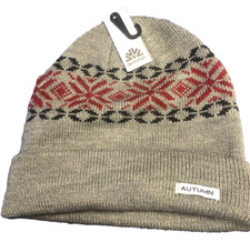 Autumn Brand Cuff Beanie Knit Hat Cap Skull Ski Men Women Plain Winter Warm Hats