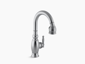 Kohler Vinnata K 691 G Brushed Chrome Secondary Pull Down Kitchen
