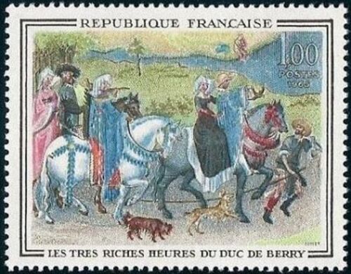 France Yvert Num 1457 ** Tableau Berry  1965 - Picture 1 of 1