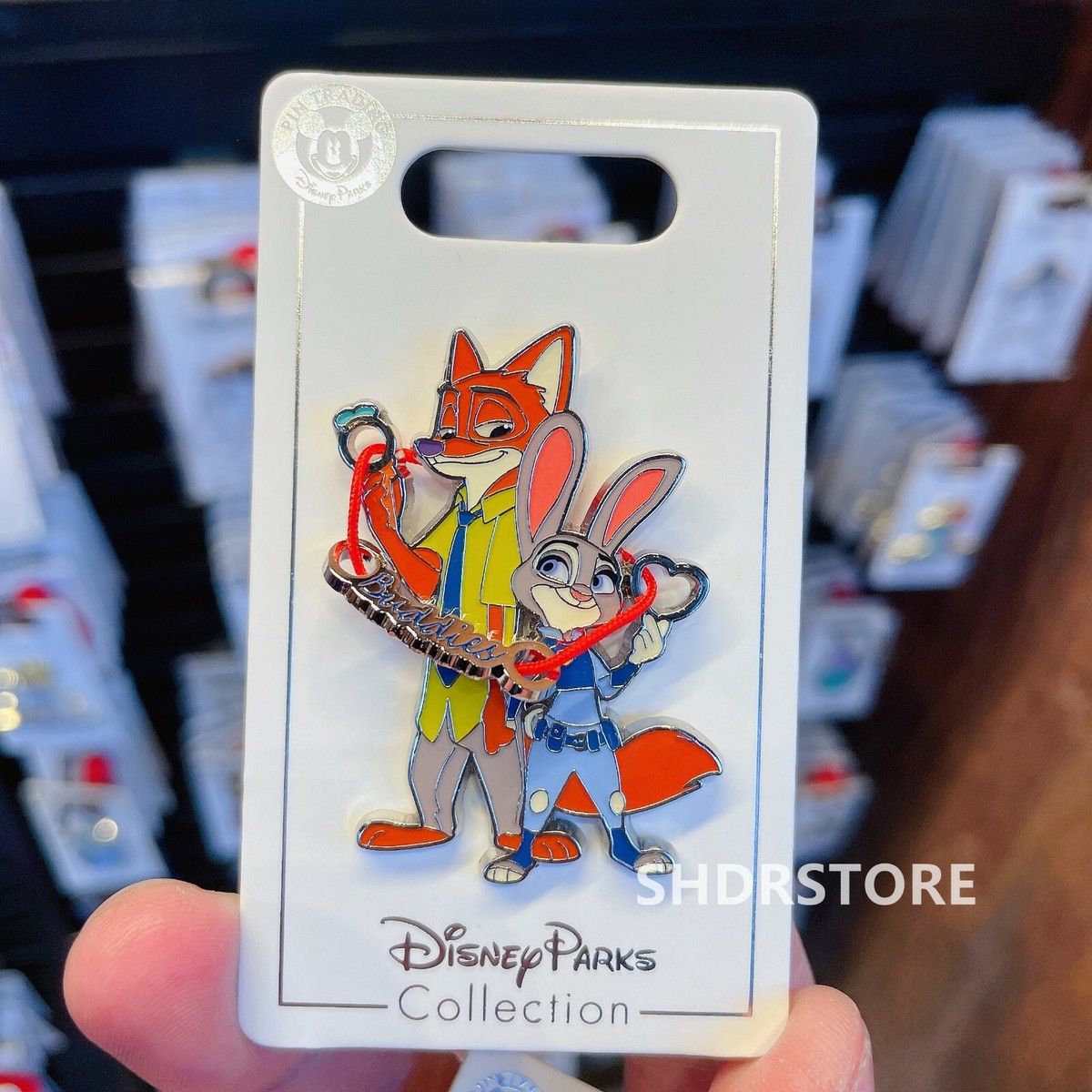 Disney 2021 Pin Zootopia Judy hopps nick wilde Shanghai