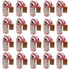 Brand New 20PC ER17/33 (2/3A 3.6V ) PLC Battery for Omron C500-BAT08 3G2A9-BAT08