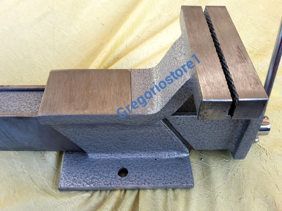 MORSA PARALLELA DA BANCO IN ACCIAIO ''MAURER'' 125 MM incudine professionale - Immagine 2 di 2