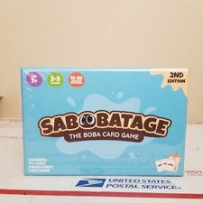Sabobatage The Boba Card Game 2nd Edition NEW SEALED
