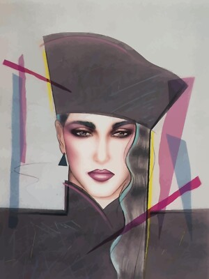 NEW Tony Viramontes 80s Fashion Print Poster Airbrush Art Canvas