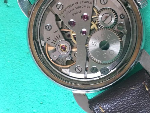 Orologio Vintage Enicar 17J Manuale - Foto 7 di 9