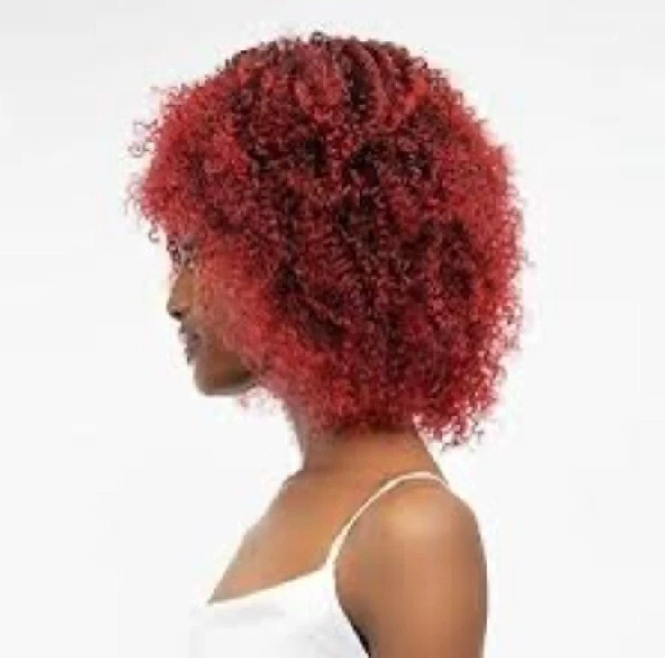 Janet Collection Natural Afro Premium Synthetic Wig - LEON - Image 3 of 4