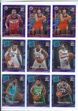 2017-18 Panini Donruss Optic Holo Prizm Blue Velocity Parallel Singles U Pick 