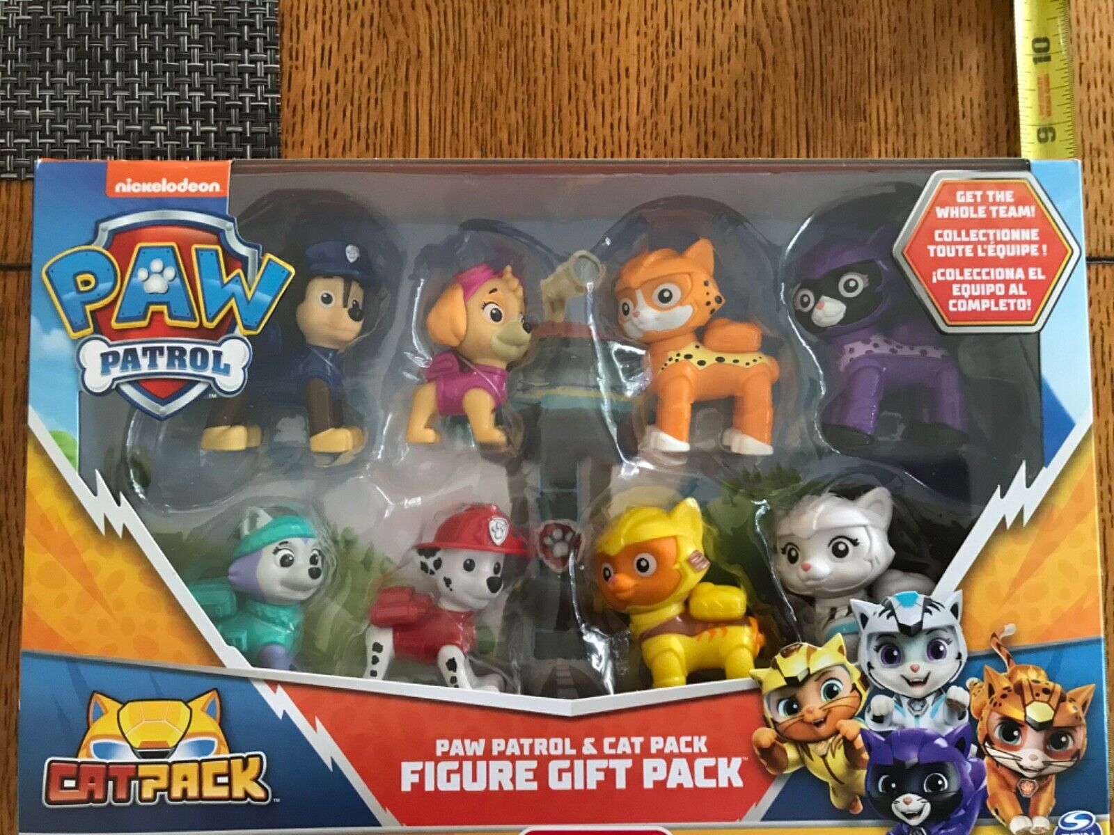 Paw Patrol & Cat Pack Gift 8 Pack Action Figure Set New