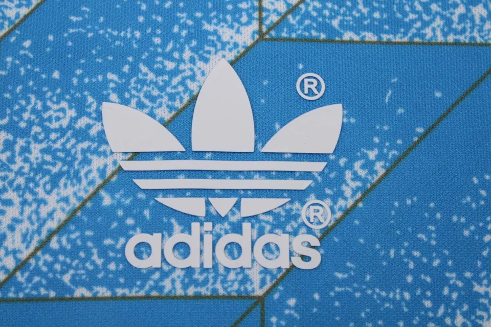 MAGLIA CALCIO RETRÒ VINTAGE DDR GERMANIA EST HOME STAGIONE 1988 NUOVA/NEW - Immagine 3 di 4