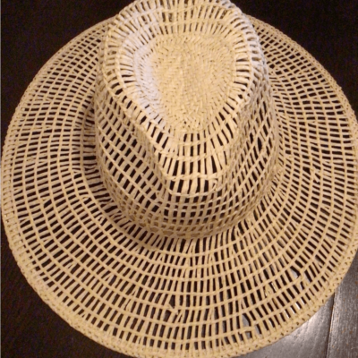 New! Wyeth rust straw rancher NWT Wyeth Ribboned Wool Rancher One Size Rust | eBay main image 4