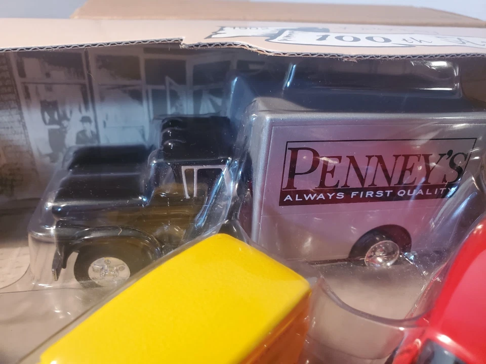 Vintage 2001 J.C. Penney 100th Anniversary Set of 5 Trucks 1:43 Ertl Golden Rule - Image 4 of 4