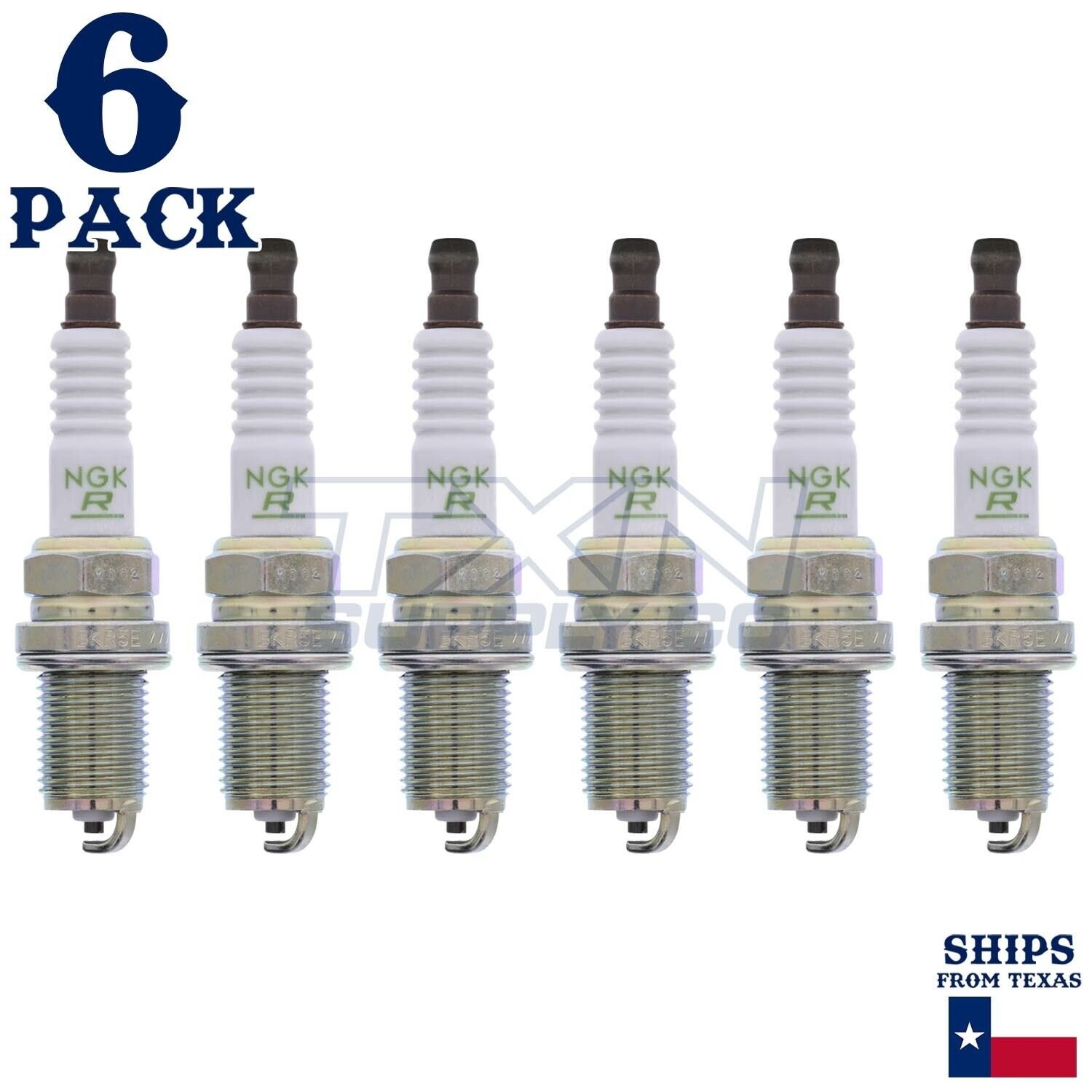 6 Pack NGK V-Power Spark Plugs 1999-2004 Mitsubishi Montero Sport 3.5L V6