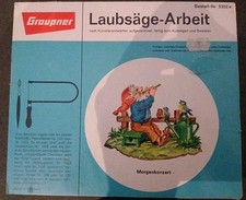 Graupner 5332 e Laubsäge Arbeit "Morgenkonzert" NEU/OVP Mega Rarität 