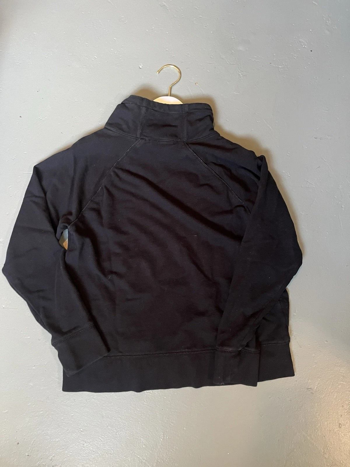 Felpa nera con cappuccio donna T By Alexander Wang taglia S