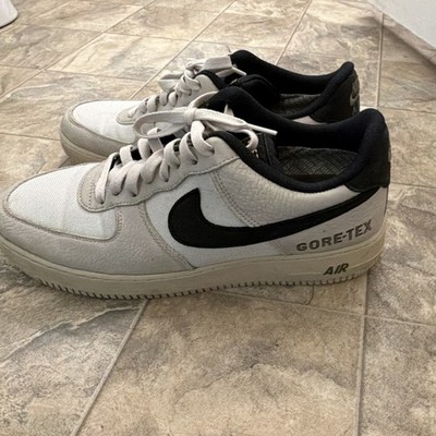 Nike Air Force 1 Gore-Tex Waterproof White Black Men's Sneakers