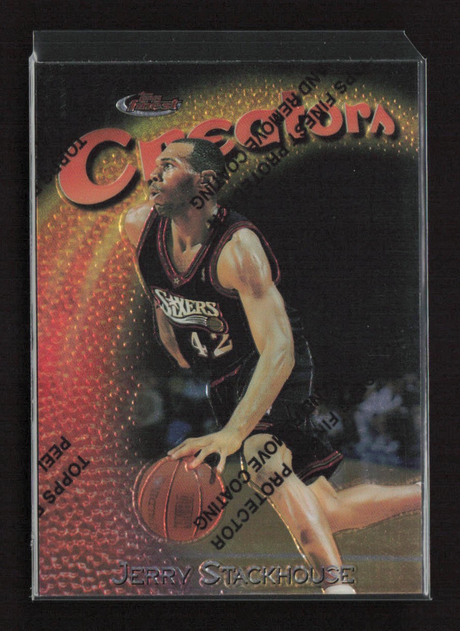 1997-98 Finest #253 Jerry Stackhouse Philadelphia 76ers