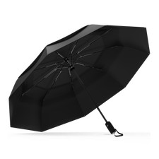 Repel Umbrella Windproof Travel Umbrella Black New RTU-B