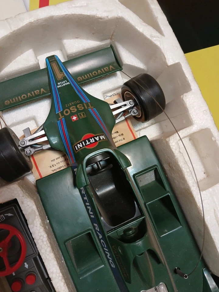 POLISTIL LOTUS 79 F1 Martini Racing Verde 1/14 Vintage Nuova Radiocomandata - Immagine 3 di 4