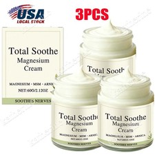 Total Soothe Magnesium Cream Total Relief Magnesium Creams Nerve Pain Relief ~🔥