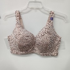NWT Multicolor Catherines Full Coverage Wireless Back Hook Bra Size 44DD