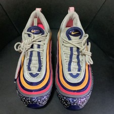 Nike Air Max 97 GS Purple Orange Pink Sneaker...