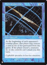 Web of Inertia 53/143 The List