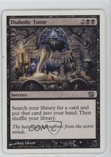 Diabolic Tutor Magic: 8th Edition #128 2003
