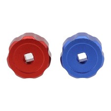 Easy to Use Red Round Wheel Handle for Faucet and Conditioner