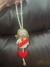 crochet car charm