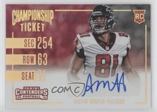 2016 Panini Contenders Championship Ticket 40/49 Austin Hooper #268 Auto 5o1