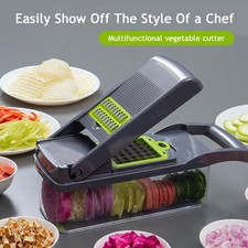 15-In-1 Vegetable Fruit Chopper Cutter Food Onion Veggie Dicer Slicer Kitchen