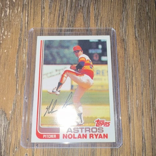 Topps 1982 Nolan Ryan Astros #90 Vintage Base Set MLB Baseball Card