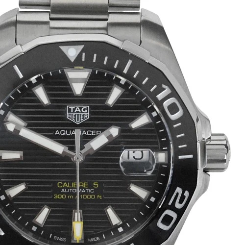 Wristwatch TAG HEUER WAY201A.BA0927 Aquaracer Calibre 5 Ceramic 43mm USED
