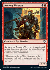 4x Armory Veteran MTG Adventures in the Forgotten Realms NM Magic Regular