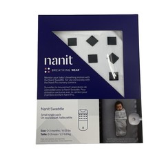 Nanit Breathing Wear Swaddle 1pk - Size Small, 0-3 Months - White #8324