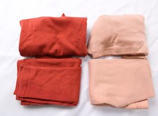 Hello Night Unisex Kids' Basics Wool Pyjama Set NC3 Salmon/Poppy Red Size 4-5Y